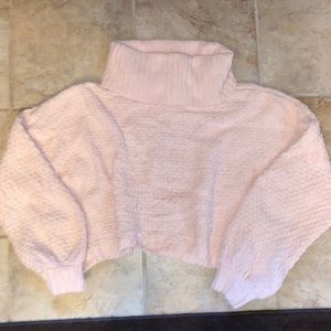 Pink CROP sweater